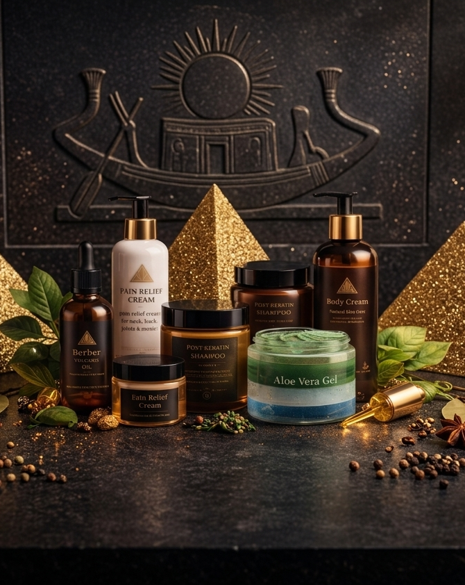 Golden Pyramids Secrets GPS: Natural Pain Relief Creams and Summer Products for Everyday Wellness